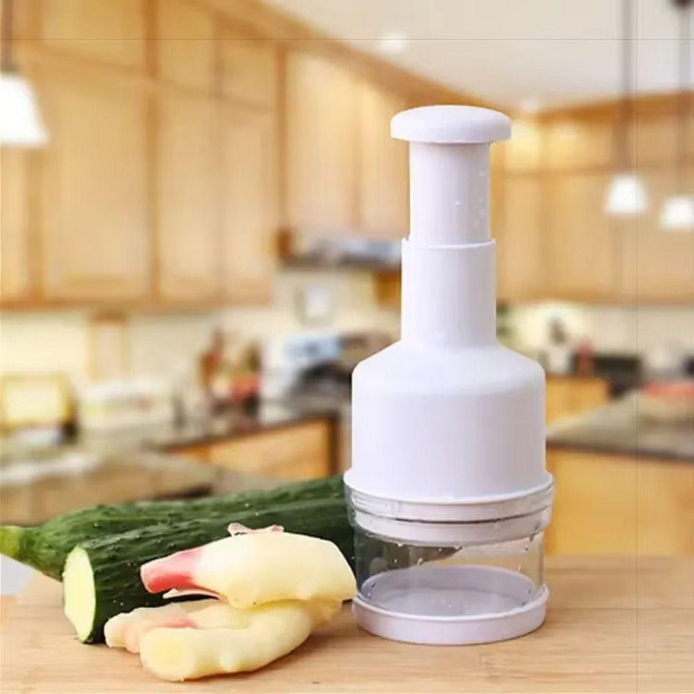 Plastic Manual Garlic Grinding Cutter with Stainless Steel Blade Onion Pressing Crusher Mincer for
Plastic Manual Garlic Grinding Cutter with Stainless Steel Blade Onion Pressing Crusher Mincer for