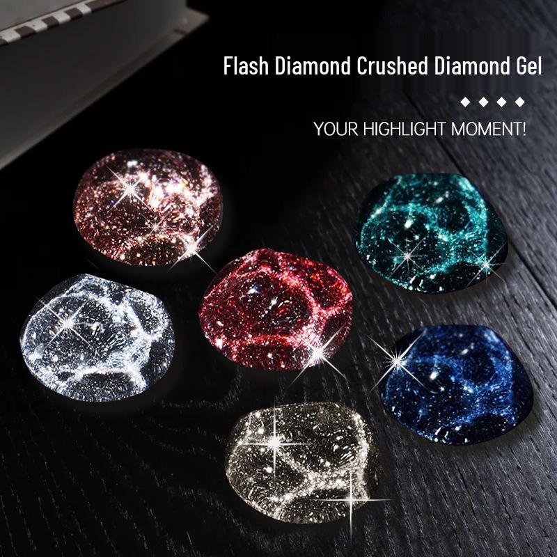 Purple Disco Flash Diamond Nail Polish Gel with Dazzling Glitter Crystal for UV Nail Art Peony Time (15ML)
Purple Disco Flash Diamond Nail Polish Gel with Dazzling Glitter Crystal for UV Nail Art Peony Time (15ML)
