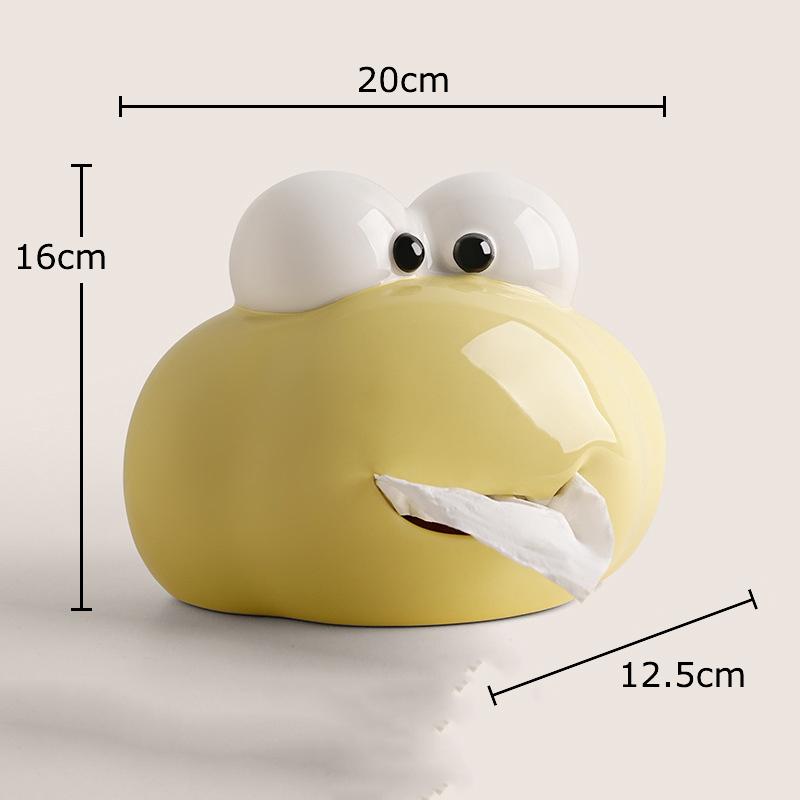 Lovely Cartoon Snake Tissue Box Coffee Table Desk Decoration Big Eye Snake Ceramic Tissue Box Bedside Table Paper Towel Case жовтий
Lovely Cartoon Snake Tissue Box Coffee Table Desk Decoration Big Eye Snake Ceramic Tissue Box Bedside Table Paper Towel Case жовтий