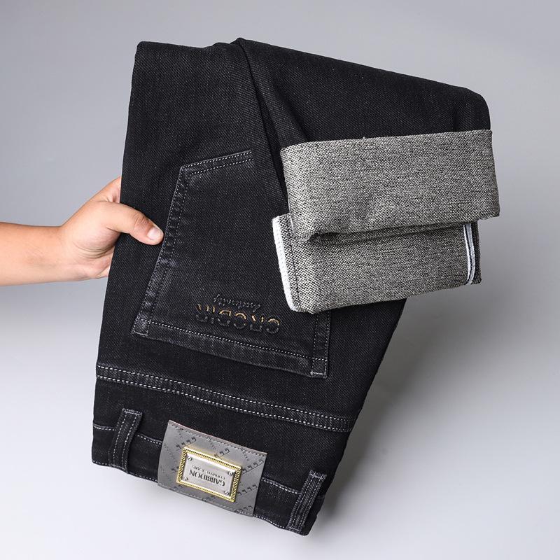 Зимние толстые высококачественные джинсы мужские прямые хлопковые эластичные матовые низ теплые деловые повседневные мужские джинсовые брюки 40 чёрный
Зимние толстые высококачественные джинсы мужские прямые хлопковые эластичные матовые низ теплые деловые повседневные мужские джинсовые брюки 40 чёрный