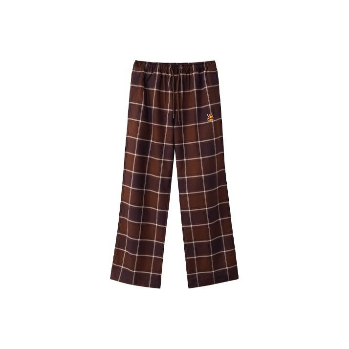 Li Ning X Persue Artist Collaboration Series Wide Leg Casual Pants Women Bottoms Brown Plaid AKXR526-1 M
Li Ning X Persue Artist Collaboration Series Wide Leg Casual Pants Women Bottoms Brown Plaid AKXR526-1 M
