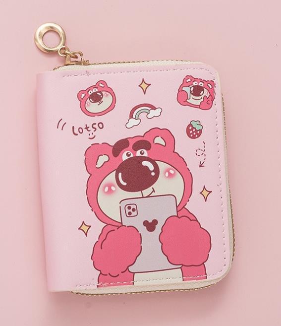 Strawberry Bear Melody Cartoon Coin Purse for Girls & Students - Short Zipper Anime Design 11*8.5*2
Strawberry Bear Melody Cartoon Coin Purse for Girls & Students - Short Zipper Anime Design 11*8.5*2