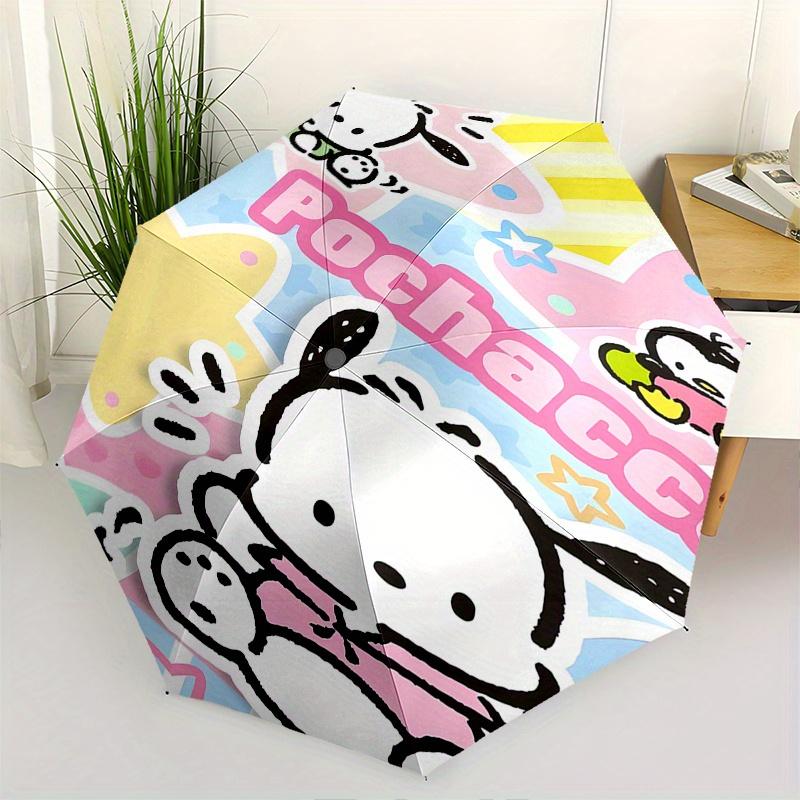 Pochacco,Hello Kitty Automatic Folding Umbrella-Simple 8-Rib Design, Bright Cartoon Pattern, Durable Iron Frame, Suitable For Travel, Outdoo
Pochacco,Hello Kitty Automatic Folding Umbrella-Simple 8-Rib Design, Bright Cartoon Pattern, Durable Iron Frame, Suitable For Travel, Outdoo