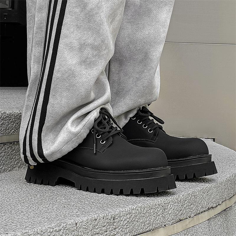 Туфли дерби Paris мужские, высокие, британский стиль, парные, с круглым носком, кожаные туфли Japanese Tide 68777-J 38 чёрный
Туфли дерби Paris мужские, высокие, британский стиль, парные, с круглым носком, кожаные туфли Japanese Tide 68777-J 38 чёрный