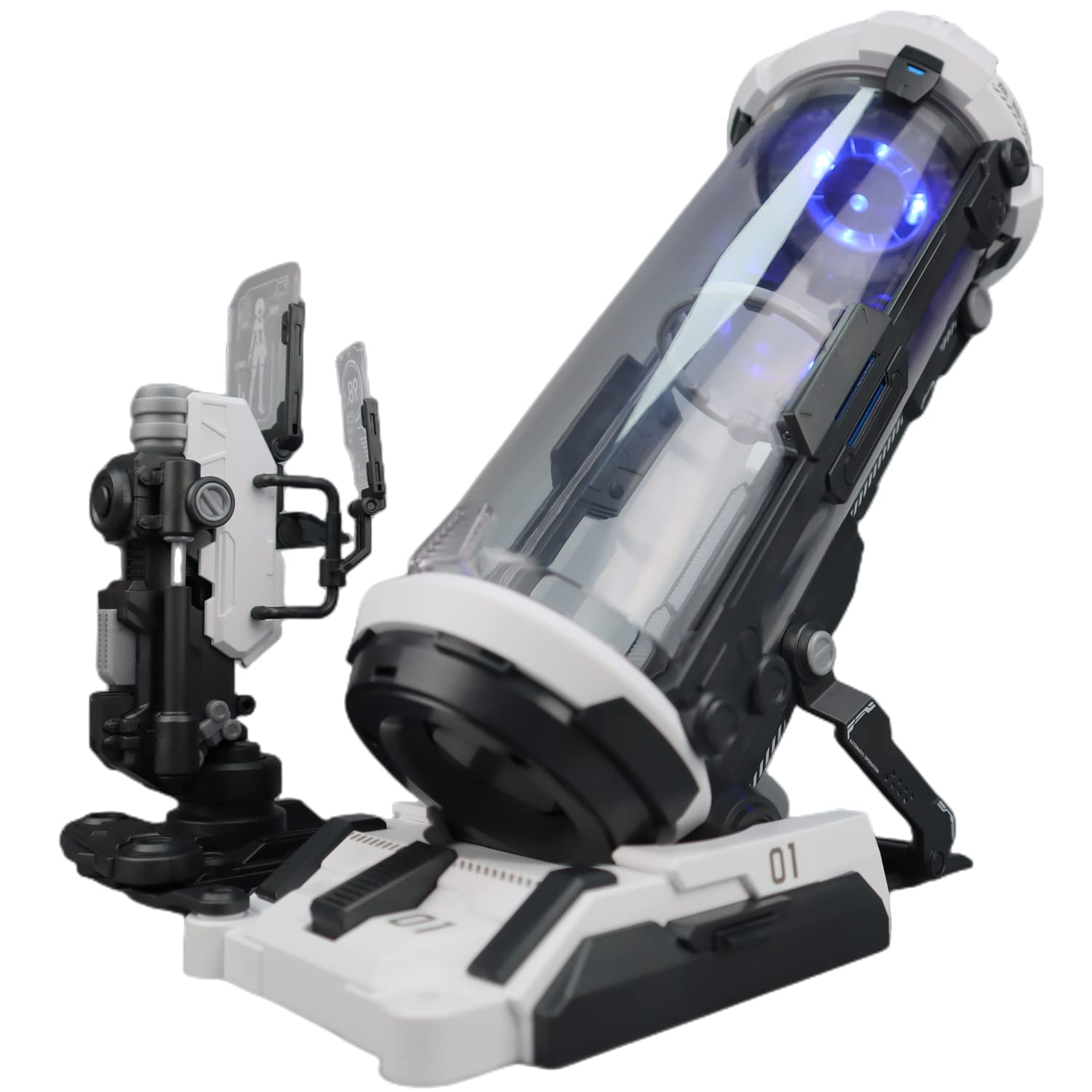 Бонус Shokonhime Project MT-02 Масштабный модельный набор 1/10, Диаметр 7,5 см x Высота 20 см, Универсальное научно-фантастическое устройство для гибернации для хранения пластиковых моделей
Бонус Shokonhime Project MT-02 Масштабный модельный набор 1/10, Диаметр 7,5 см x Высота 20 см, Универсальное научно-фантастическое устройство для гибернации для хранения пластиковых моделей