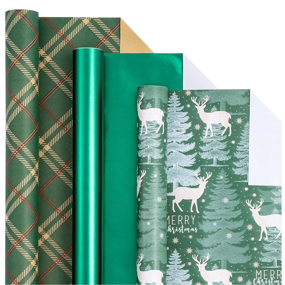 3roll/set Scottish Moose Christmas Gift Wrapping Paper Handmade Paper Gift Wrapping Paper Flower Bouquet Packaging Paper
3roll/set Scottish Moose Christmas Gift Wrapping Paper Handmade Paper Gift Wrapping Paper Flower Bouquet Packaging Paper