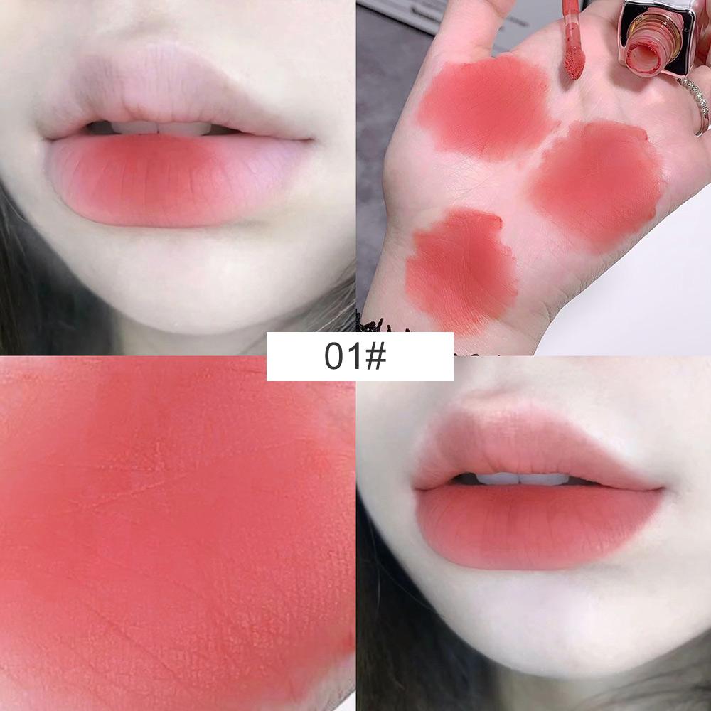 Gege Bear Matte Velvet Lip Glaze, шелковистая и нелипкая, улучшенная цветопередача, матовая помада для губ
Gege Bear Matte Velvet Lip Glaze, шелковистая и нелипкая, улучшенная цветопередача, матовая помада для губ