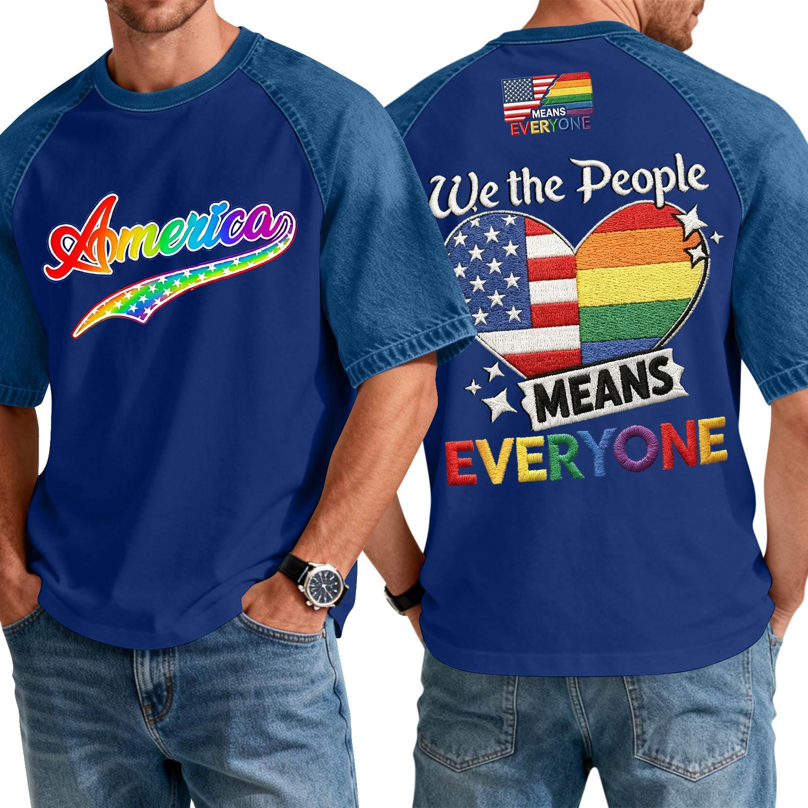 Men s Denim Patchwork Short Sleeve T Shirt Casual Comfortable Top with Graphic Print Suitable for Everyday Wear and Outdoor Activities S синий
Men s Denim Patchwork Short Sleeve T Shirt Casual Comfortable Top with Graphic Print Suitable for Everyday Wear and Outdoor Activities S синий