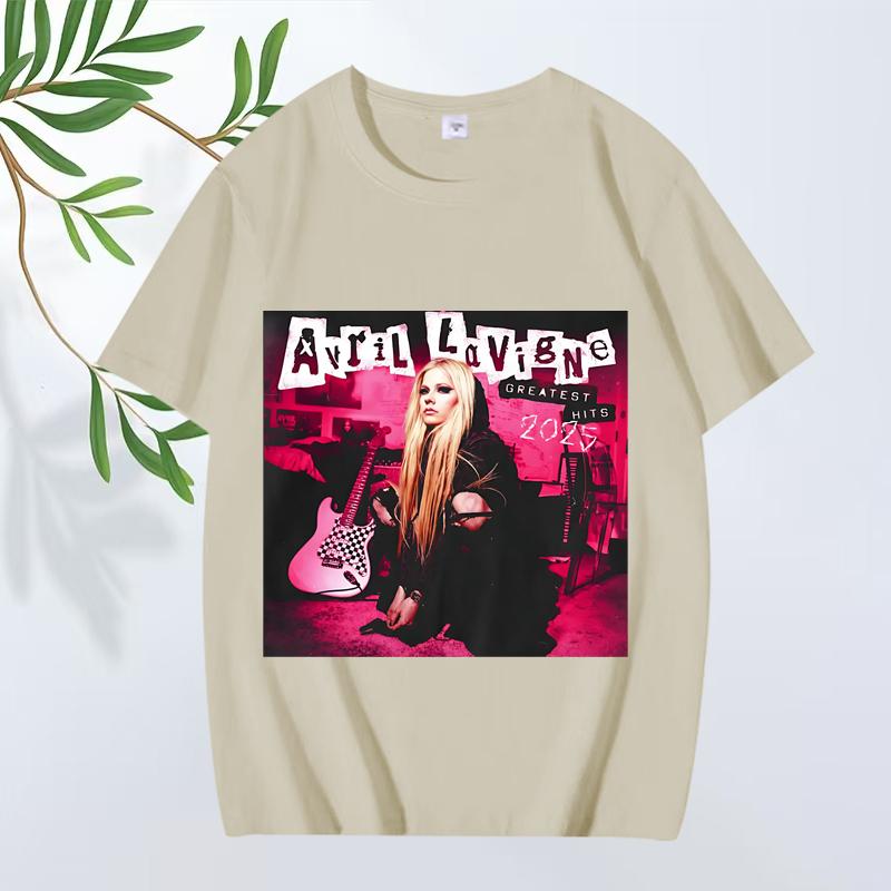 Avril Lavigne 2026 Tour Greatest Hits Graphic T Shirt Unisex ’s Women Oversized 100% Cotton Short Sleeve Summer Print Unisex Tops 4XL
Avril Lavigne 2026 Tour Greatest Hits Graphic T Shirt Unisex ’s Women Oversized 100% Cotton Short Sleeve Summer Print Unisex Tops 4XL