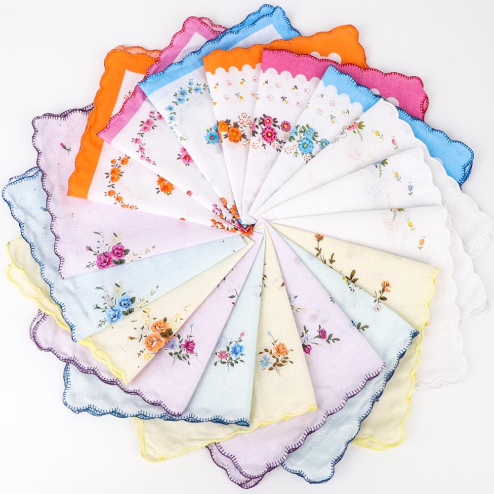 Ретро Ностальгический 30см Хлопковый Женский Носовой Платок с Пико краем - Впитывающий пот и Стильный 30cm x 30cm (order in multiples of 12)
Ретро Ностальгический 30см Хлопковый Женский Носовой Платок с Пико краем - Впитывающий пот и Стильный 30cm x 30cm (order in multiples of 12)