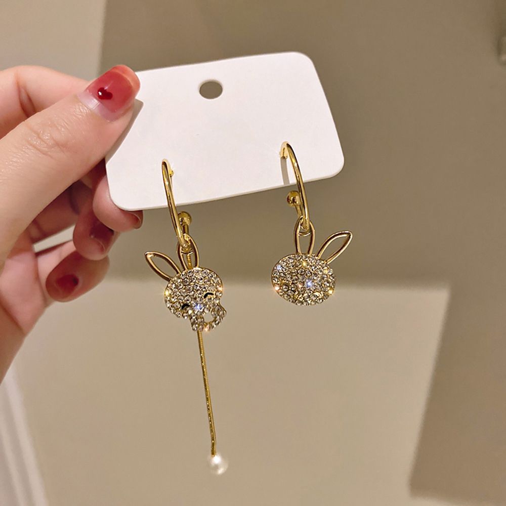 Silver Needle Zircon Korean Style Ear Drop Tassel Dangle Earrings Rabbit Earrings Female Earrings
Silver Needle Zircon Korean Style Ear Drop Tassel Dangle Earrings Rabbit Earrings Female Earrings