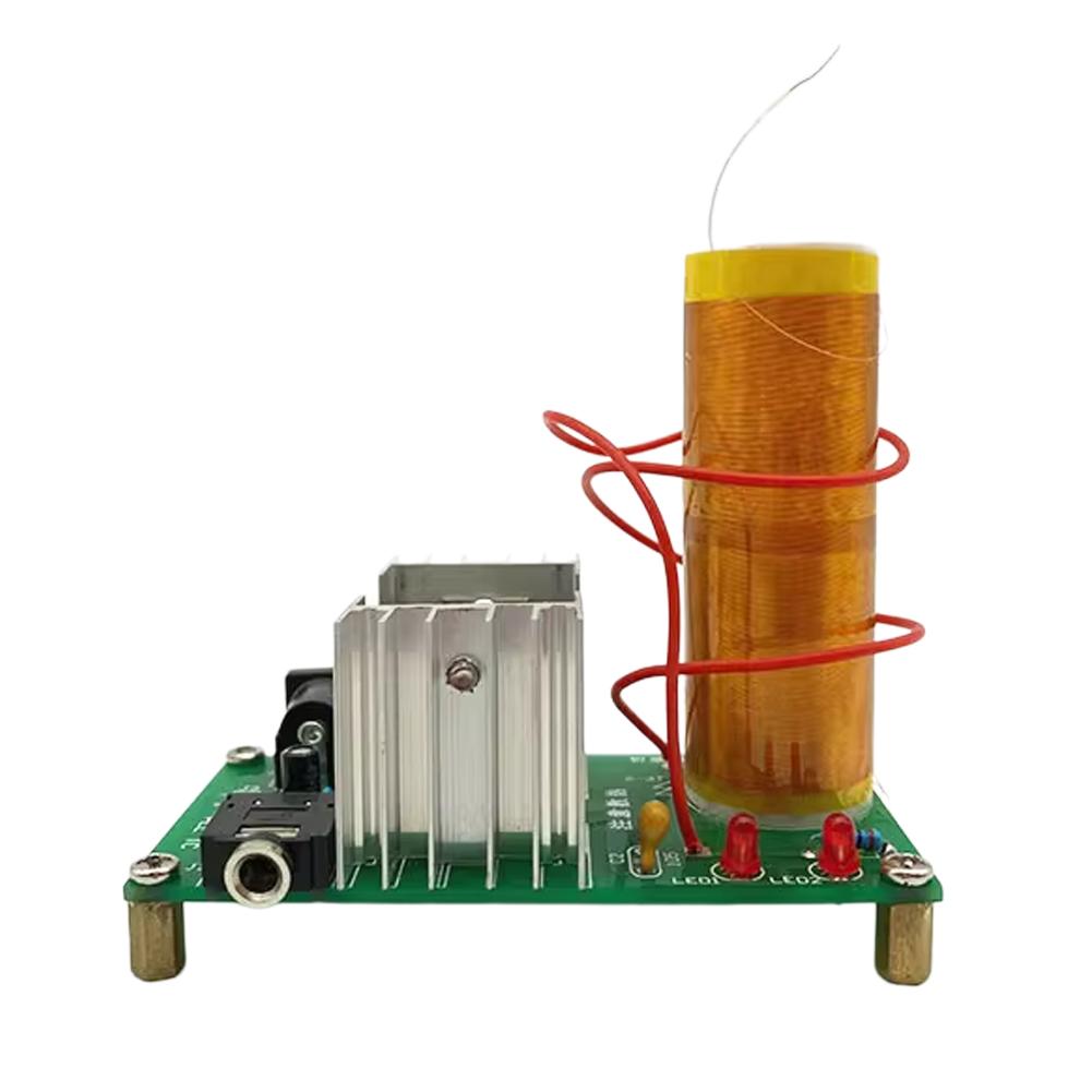 Mini Tesla Coil DIY Electronic Kit Mini Music for Tesla Coil Plasma Speaker Arc Experiment Wireless Transmission DC15-24V 15W 2A зелений
Mini Tesla Coil DIY Electronic Kit Mini Music for Tesla Coil Plasma Speaker Arc Experiment Wireless Transmission DC15-24V 15W 2A зелений