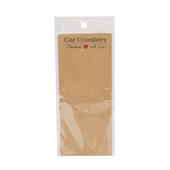 200Pcs Car Coaster Packaging for Selling, Sublimation Car Coaster Display Cards with 200Pcs Self-adhesive Bags, Kraft Paper Coaster Display Cards 200pcs
200Pcs Car Coaster Packaging for Selling, Sublimation Car Coaster Display Cards with 200Pcs Self-adhesive Bags, Kraft Paper Coaster Display Cards 200pcs