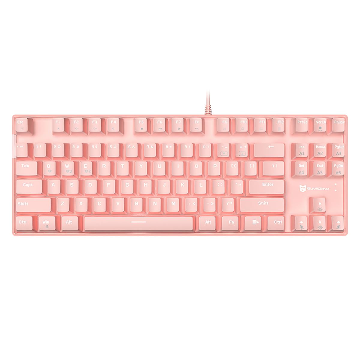 Merdia Mechanical Keyboard Wired Connection 87 Keys Independent Key Switch LED Backlight English Layout ABS Material for Mac Win Pink Type-C 2.4G &
Merdia Mechanical Keyboard Wired Connection 87 Keys Independent Key Switch LED Backlight English Layout ABS Material for Mac Win Pink Type-C 2.4G &