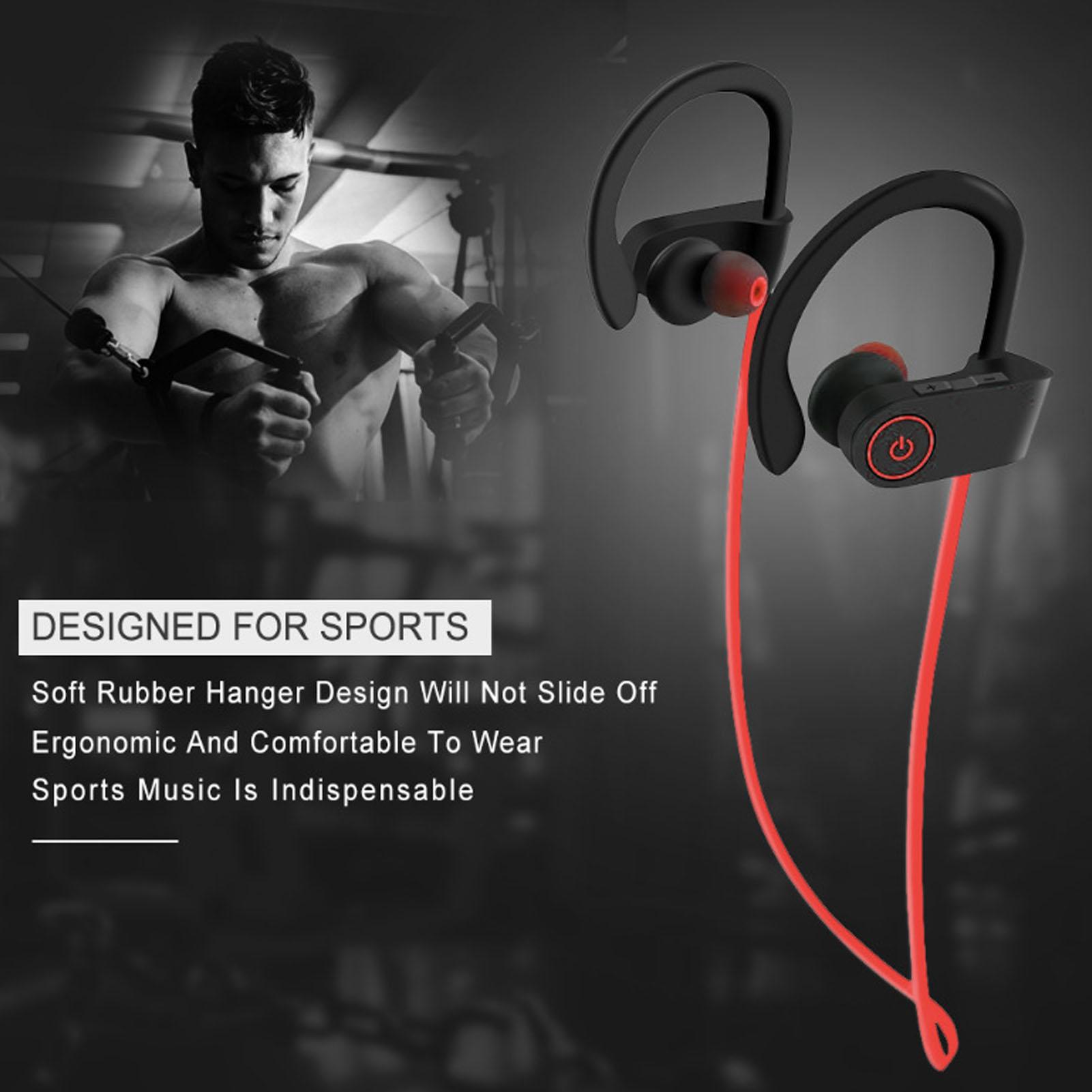 Bluetooth 5.0 спортивные наушники многофункциональные шумоподавляющие HiFi стерео звук беспроводные наушники для бега красные
Bluetooth 5.0 спортивные наушники многофункциональные шумоподавляющие HiFi стерео звук беспроводные наушники для бега красные