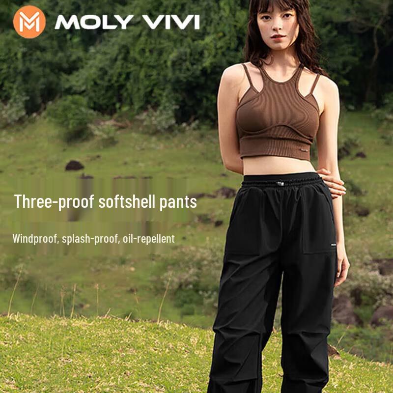 MOLY VIVI Women s Outdoor Windproof Softshell Pants L
MOLY VIVI Women s Outdoor Windproof Softshell Pants L