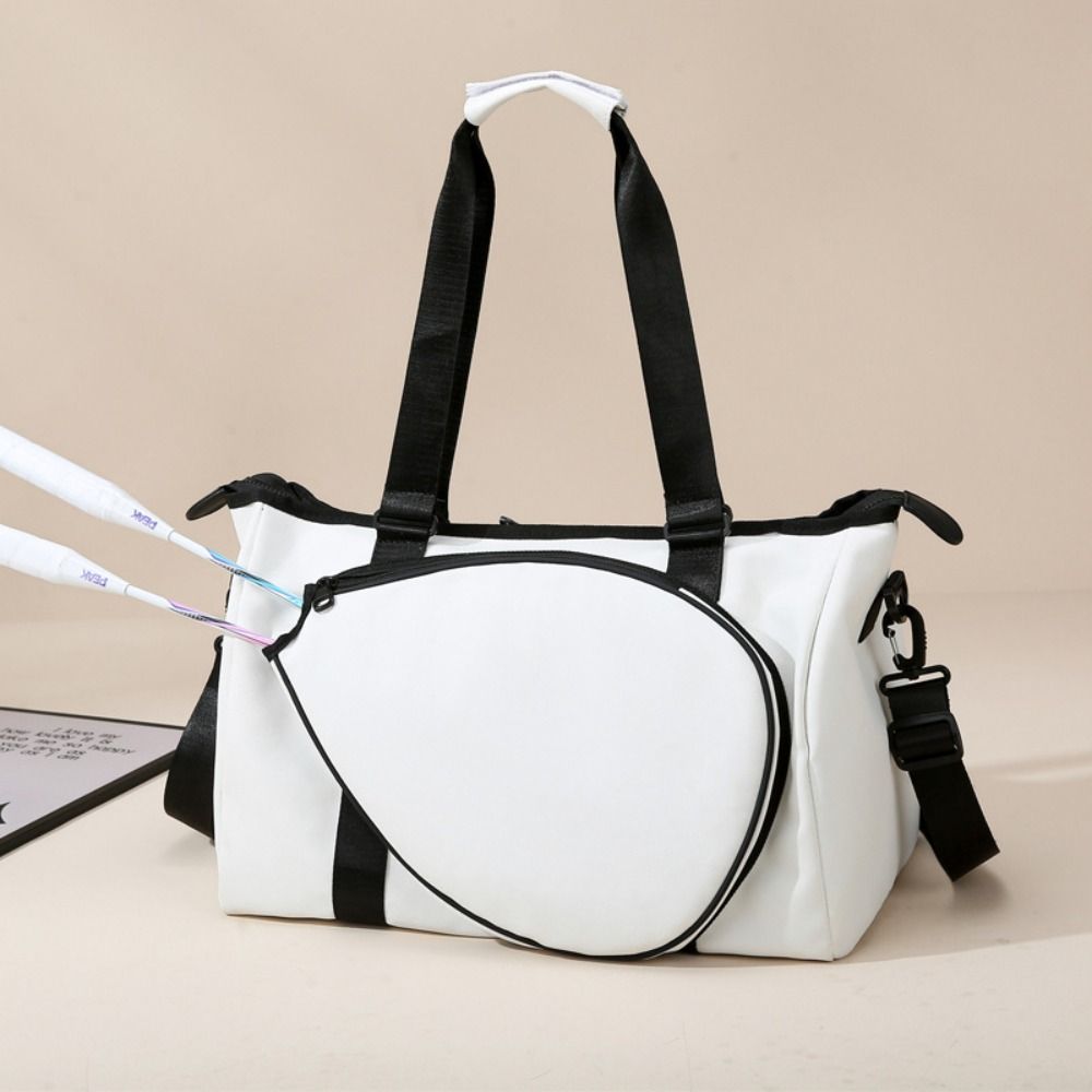 Adjustable Tennis Shoulder Bag Large Capacity Sports Fitness Bag Tennis Racket Bag Sports чорний
Adjustable Tennis Shoulder Bag Large Capacity Sports Fitness Bag Tennis Racket Bag Sports чорний