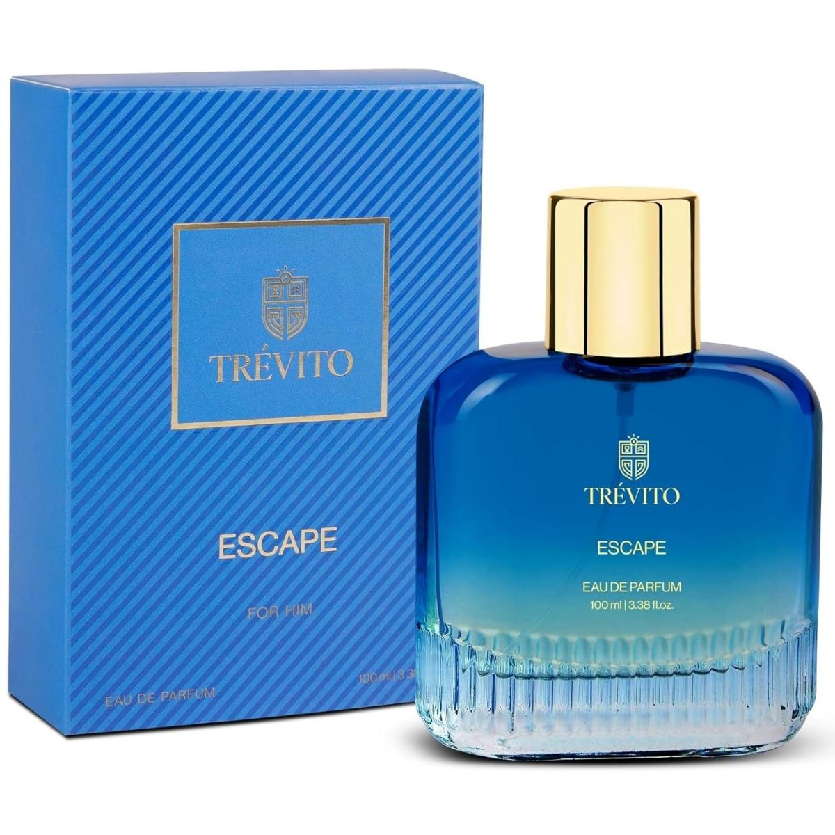 Escape Eau de Perfume for Men 100ml | Citrus Aqua Perfume with Cardamom, Basil, Lime, Marine, Patchouli, Amberwood & Musks | 100 ml
Escape Eau de Perfume for Men 100ml | Citrus Aqua Perfume with Cardamom, Basil, Lime, Marine, Patchouli, Amberwood & Musks | 100 ml