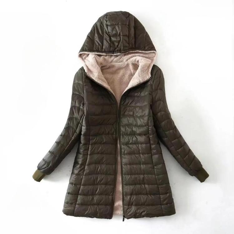 Korean Edition Women s Winter Jacket Mid Length Hooded Parkas Coat Warm Fleece Cotton Plus Size Lamb Fleece Winter Jackets New 3XL зелений
Korean Edition Women s Winter Jacket Mid Length Hooded Parkas Coat Warm Fleece Cotton Plus Size Lamb Fleece Winter Jackets New 3XL зелений