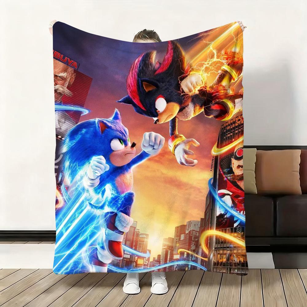 S-SonicS The HedgehogS Throw Flannel Fluffy Soft Blanket Warm Skin-Friendly Throw for Sofa Bed Office Nap Winter 75cmx90cm
S-SonicS The HedgehogS Throw Flannel Fluffy Soft Blanket Warm Skin-Friendly Throw for Sofa Bed Office Nap Winter 75cmx90cm