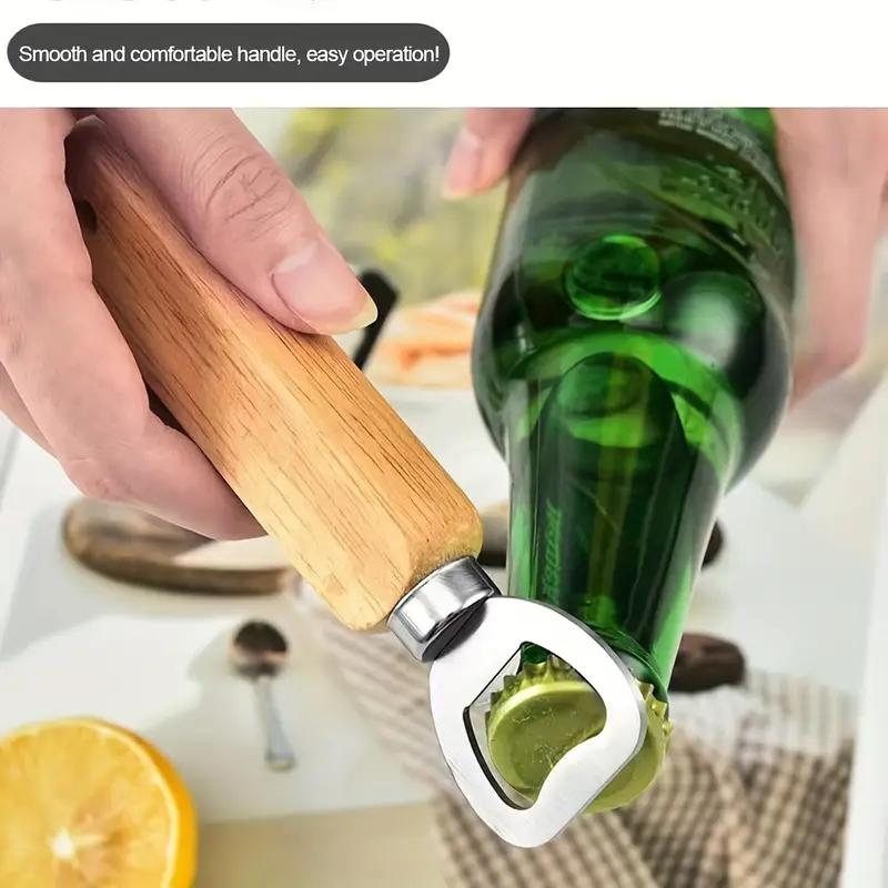 1PCS Multifunctional Wood Wine Corkscrew with Knife & Beer Opener Wooden Handle Stainless Steel Corkscrew Wine Bottle Openers 1PCS коричневий
1PCS Multifunctional Wood Wine Corkscrew with Knife & Beer Opener Wooden Handle Stainless Steel Corkscrew Wine Bottle Openers 1PCS коричневий