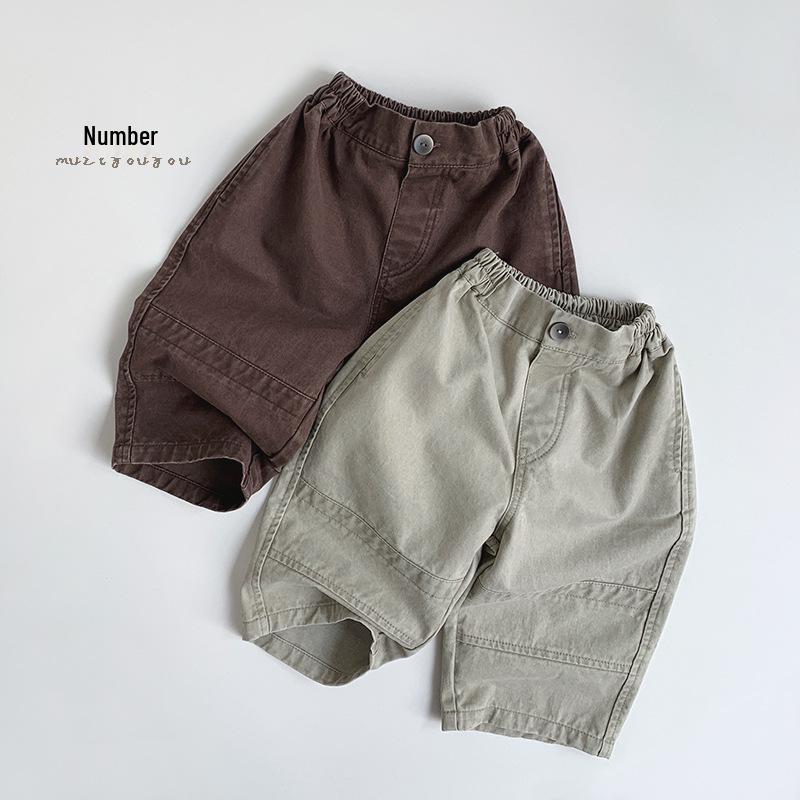 Korean-Style Retro Color Mori Pants for Kids - Spring Loose Casual Cotton Trousers 130 cm
Korean-Style Retro Color Mori Pants for Kids - Spring Loose Casual Cotton Trousers 130 cm