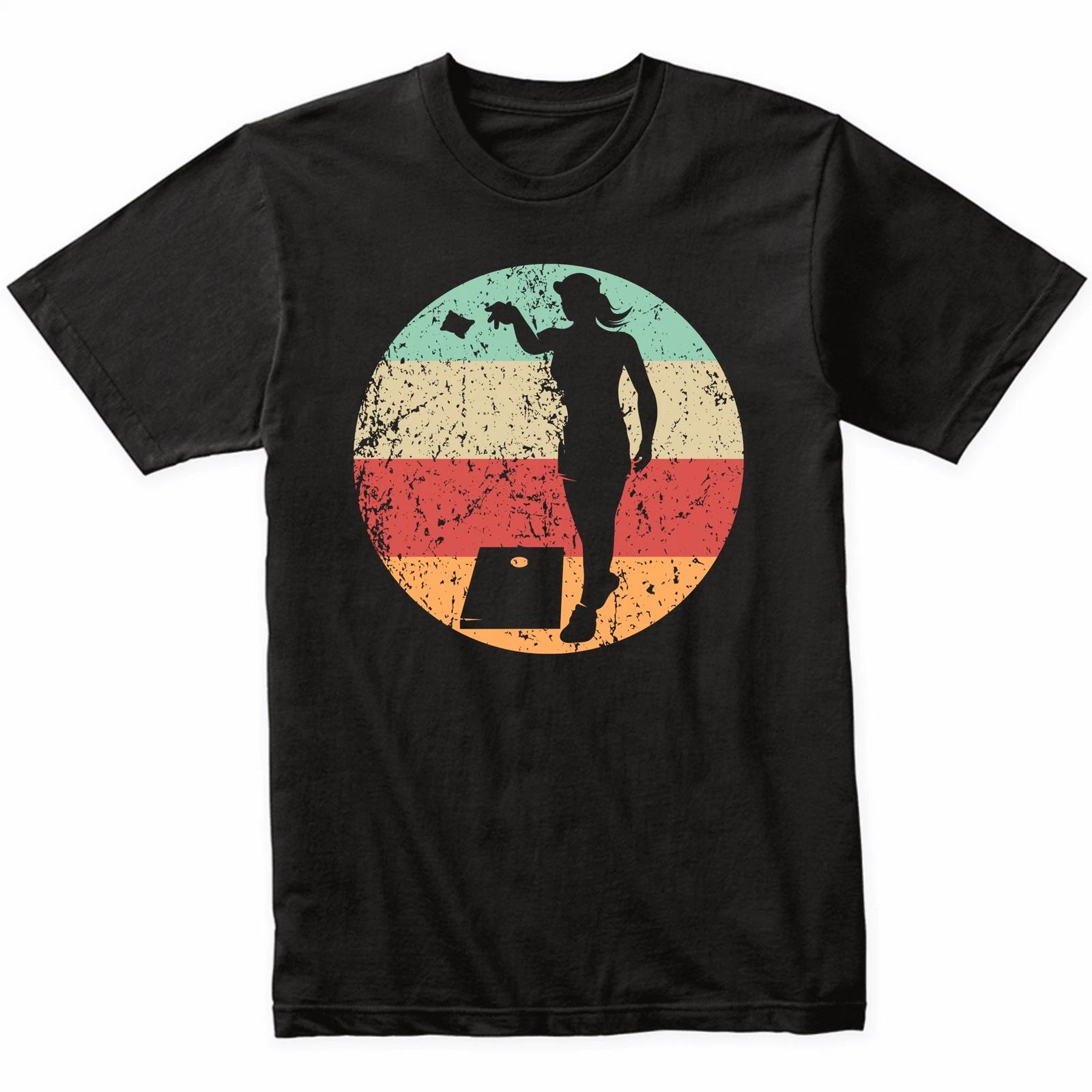Retro Cornhole Toss Female Athlete Girls Sports T-Shirt (Retro Colors) XL
Retro Cornhole Toss Female Athlete Girls Sports T-Shirt (Retro Colors) XL