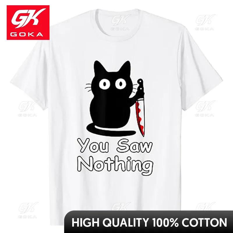 Funny Cat You Saw Nothing Humorous Black Cat Gift Idea TShirt Halloween Costume Gifts Cute Kitty Lover Comics Graphic Tee Tops 4XL
Funny Cat You Saw Nothing Humorous Black Cat Gift Idea TShirt Halloween Costume Gifts Cute Kitty Lover Comics Graphic Tee Tops 4XL