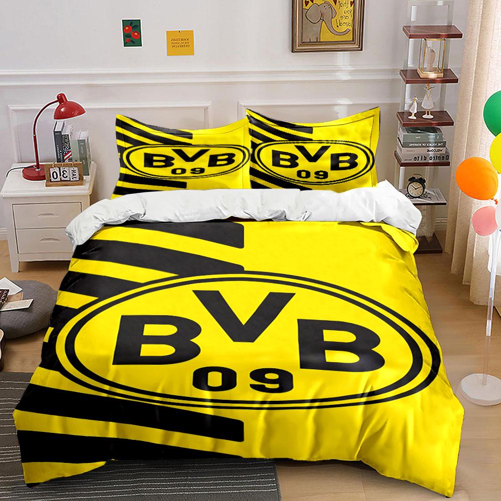 Bold BVB 09 logo. Bedding sets Duvet cover sets Duvet covers Pillowcases(1 * Duvet Cover 2 * Pillowcases without duvet insert) 135x200cm
Bold BVB 09 logo. Bedding sets Duvet cover sets Duvet covers Pillowcases(1 * Duvet Cover 2 * Pillowcases without duvet insert) 135x200cm