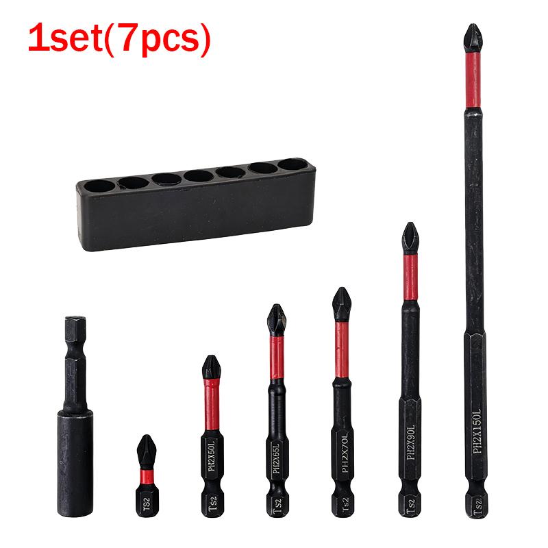 14/7pcs Magnetic Extension Rod Bits Hexagonal Drill Bit 25/50/65/70/90/150mm Hex Head Shank Screw Driver Electric Drilling Tools
14/7pcs Magnetic Extension Rod Bits Hexagonal Drill Bit 25/50/65/70/90/150mm Hex Head Shank Screw Driver Electric Drilling Tools