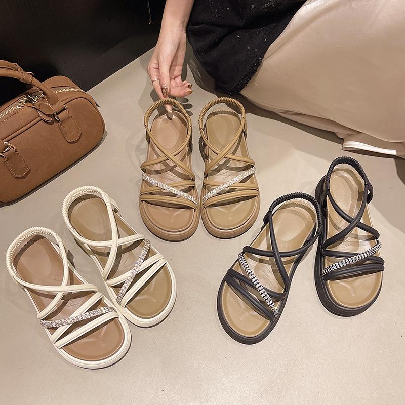 Platform sandals women s summer 2025 new fashion versatile rhinestone beach shoes muffin soft-soled fashion shoes 35 бежевый
Platform sandals women s summer 2025 new fashion versatile rhinestone beach shoes muffin soft-soled fashion shoes 35 бежевый