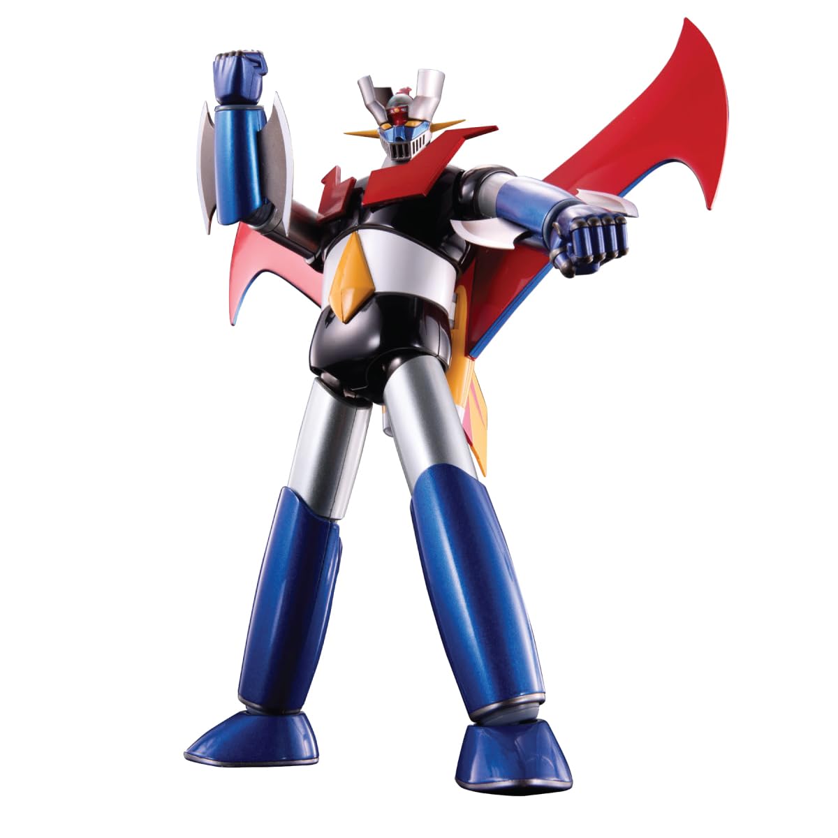 TAMASHII NATIONS Soul of Chogokin GX-117 Мазингер Z (Повышенная) REVOLUTION -KAKUMEI SHINKA- 165мм Литой и АБС Окрашенная Экшн-фигурка
TAMASHII NATIONS Soul of Chogokin GX-117 Мазингер Z (Повышенная) REVOLUTION -KAKUMEI SHINKA- 165мм Литой и АБС Окрашенная Экшн-фигурка