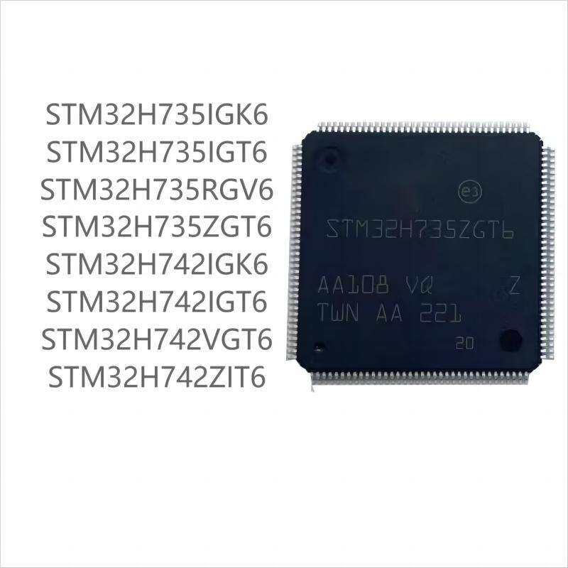 10PCS brand new STM32H735seriesIGK6 IGT6 RGV6 ZGT6 STM32H742seriesIGK6 IGT6 VGT6 ZIT6 STM32H742ZIT6(2PCS)
10PCS brand new STM32H735seriesIGK6 IGT6 RGV6 ZGT6 STM32H742seriesIGK6 IGT6 VGT6 ZIT6 STM32H742ZIT6(2PCS)