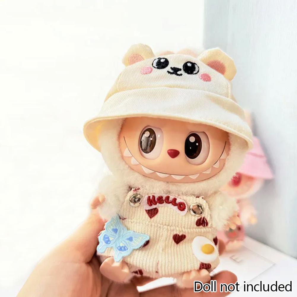 Миниатюрный джинсовый комбинезон с вишневым декором для кукол Лабубу ростом 17 см. Милая кукольная одежда своими руками, модные аксессуары, прекрасные наряды, подарки для подруг 05
Миниатюрный джинсовый комбинезон с вишневым декором для кукол Лабубу ростом 17 см. Милая кукольная одежда своими руками, модные аксессуары, прекрасные наряды, подарки для подруг 05