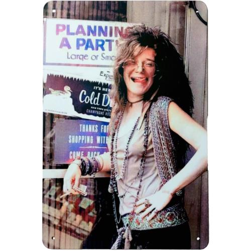 Janis Joplin Vintage Metal Sign s Rock Roll Retro Poster Tin Sign Decor Aluminum 20x30cm(7.8x11.8inch)
Janis Joplin Vintage Metal Sign s Rock Roll Retro Poster Tin Sign Decor Aluminum 20x30cm(7.8x11.8inch)