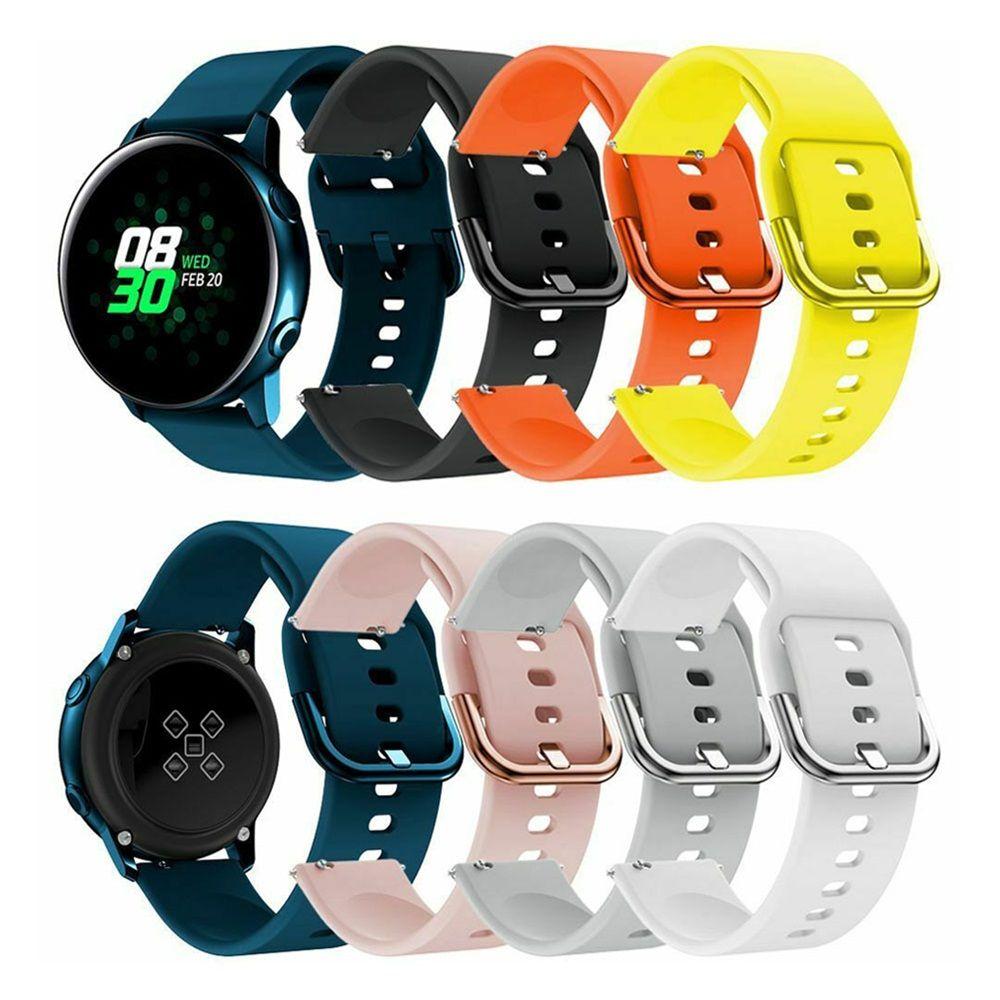 Huami Amazfit Bip для Samsung Galaxy Watch Active 2, 42 мм, силиконовый ремешок для часов, сменный ремешок 20 мм
Huami Amazfit Bip для Samsung Galaxy Watch Active 2, 42 мм, силиконовый ремешок для часов, сменный ремешок 20 мм