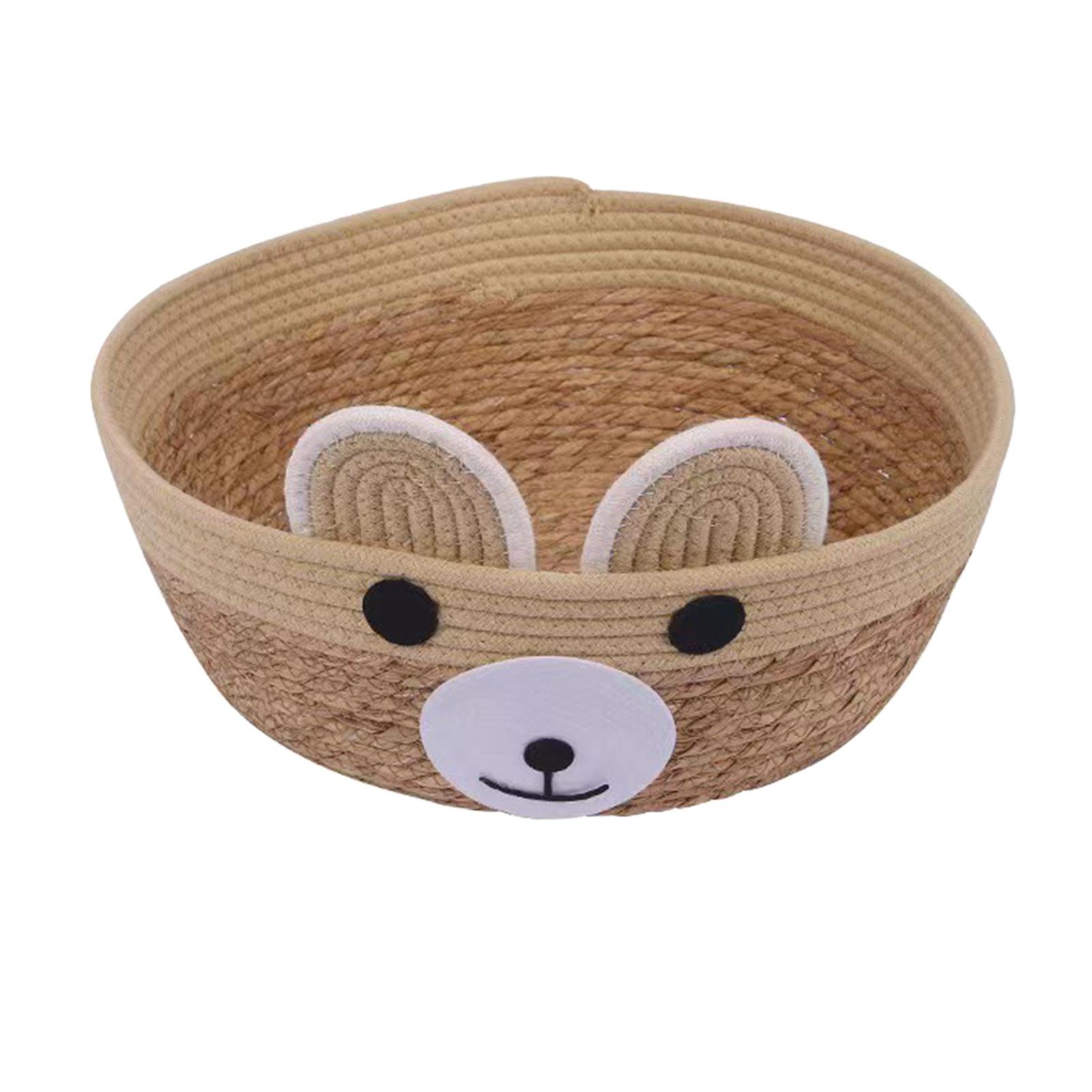 Rattan Rope Cat Bed 4 Season Universal Cute Bear Model Kitten Sleeping Nest for Pet Supplies
Rattan Rope Cat Bed 4 Season Universal Cute Bear Model Kitten Sleeping Nest for Pet Supplies