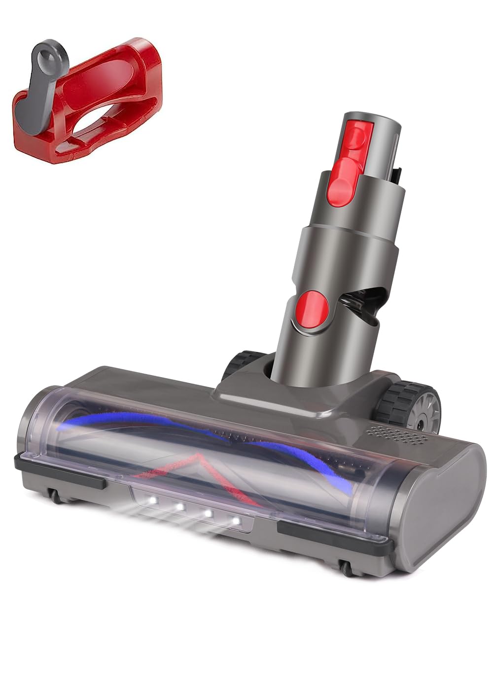 SUZAO Моторна Головка для Dyson V8 Головка та Головка Пилососа Dyson v7 v8 v10 v11 v15 Замінні Аксесуари Світлодідне Освітлення Бічний Отвір L-подібна сірий колір
SUZAO Моторна Головка для Dyson V8 Головка та Головка Пилососа Dyson v7 v8 v10 v11 v15 Замінні Аксесуари Світлодідне Освітлення Бічний Отвір L-подібна сірий колір