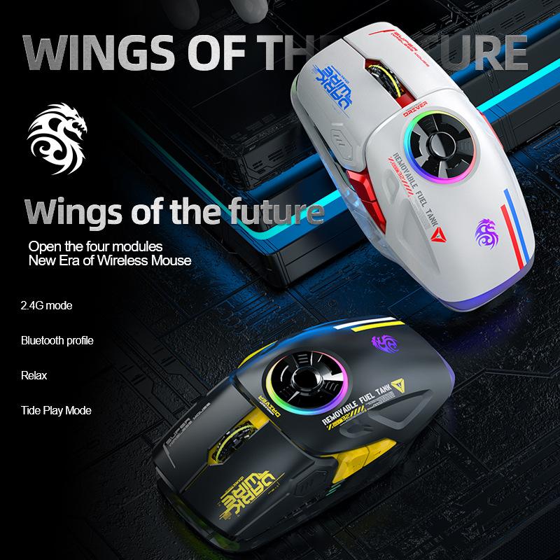 2,4G Bluetooth третья имитация декомпрессии гироскопическая мышь Papa Money Tide Play RGB игровая механическая мышь
2,4G Bluetooth третья имитация декомпрессии гироскопическая мышь Papa Money Tide Play RGB игровая механическая мышь