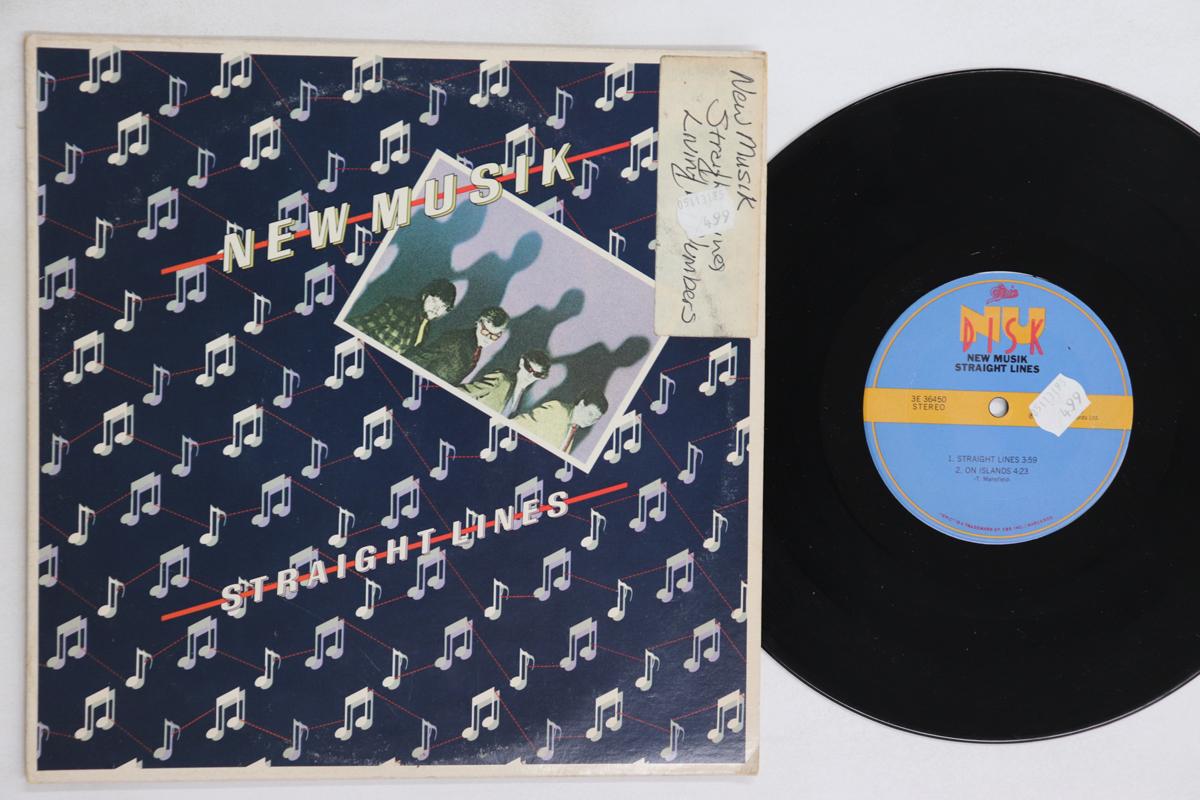 10inch Record NEW MUSIK - Straight Lines TBL36450 NU DISK 1980 US Rock Used
10inch Record NEW MUSIK - Straight Lines TBL36450 NU DISK 1980 US Rock Used
