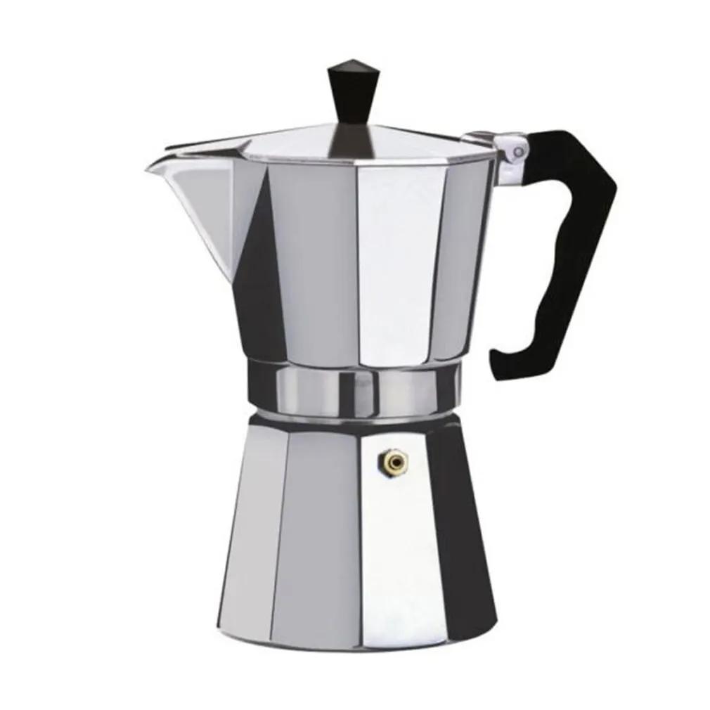 Moka Pot Classic Italian Café Інструменти для заварювання Еспресоварка 50/100/150/300/450 мл Алюмінієві аксесуари для кафе Італійська кавова машина
Moka Pot Classic Italian Café Інструменти для заварювання Еспресоварка 50/100/150/300/450 мл Алюмінієві аксесуари для кафе Італійська кавова машина