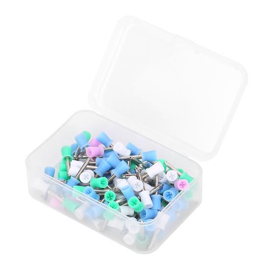 100Pcs Dental Teeth Polishing Brush Rubber Polisher Dental Supply with Storage BoxMixed Color Mixed Color
100Pcs Dental Teeth Polishing Brush Rubber Polisher Dental Supply with Storage BoxMixed Color Mixed Color