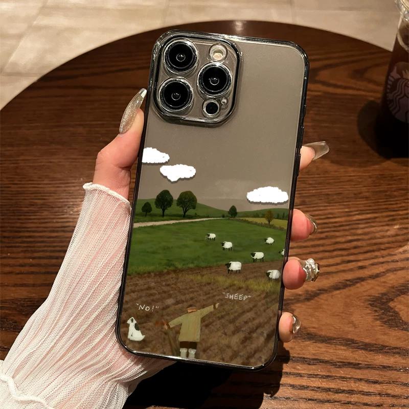 Pastoral Farm & Old Man Rocking Chair Art IPhone Case For 15/14/13/12 - Rural Landscape Protective Cover GALAXYS24 чёрный
Pastoral Farm & Old Man Rocking Chair Art IPhone Case For 15/14/13/12 - Rural Landscape Protective Cover GALAXYS24 чёрный