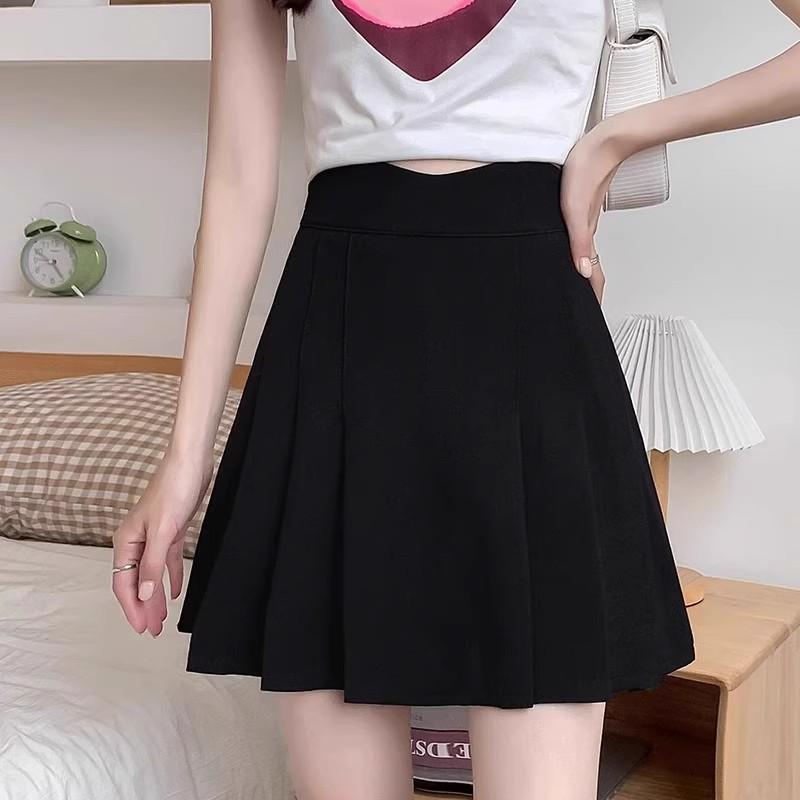Plus Size High-Waisted Pleated Midi Skirt for Summer 2025 - Slimming A-line, Black Bodycon Mini Skirt, Belly-Covering Design. 3XL
Plus Size High-Waisted Pleated Midi Skirt for Summer 2025 - Slimming A-line, Black Bodycon Mini Skirt, Belly-Covering Design. 3XL