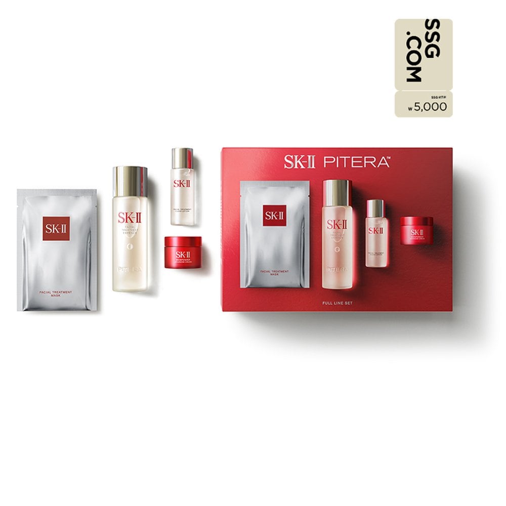 SK-II Pitera Full Lineup Set (Essence 75ml/30ml/Mask 1P/Skin Power Advanced Cream 15g)
SK-II Pitera Full Lineup Set (Essence 75ml/30ml/Mask 1P/Skin Power Advanced Cream 15g)
