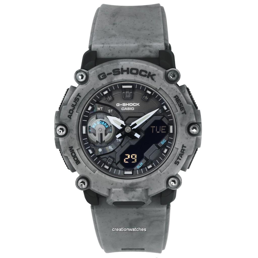 Casio G-Shock Аналоговый цифровой черный циферблат Кварцевые GA-2200SL-8A GA2200SL-8 200M Мужские часы
Casio G-Shock Аналоговый цифровой черный циферблат Кварцевые GA-2200SL-8A GA2200SL-8 200M Мужские часы