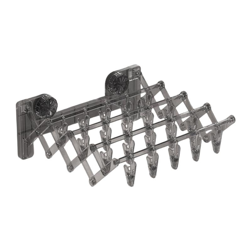 Foldable Suction Cup Sock Rack Space Saving Designs Socks Drying Organizers For Bathroom Balcony And Laundry Room сірий колір
Foldable Suction Cup Sock Rack Space Saving Designs Socks Drying Organizers For Bathroom Balcony And Laundry Room сірий колір