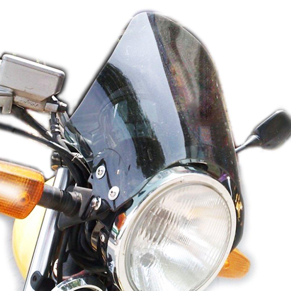 WAIWAIGOODS Universal Motorcycle Windshield Cowl Visor (Smoke)
WAIWAIGOODS Universal Motorcycle Windshield Cowl Visor (Smoke)
