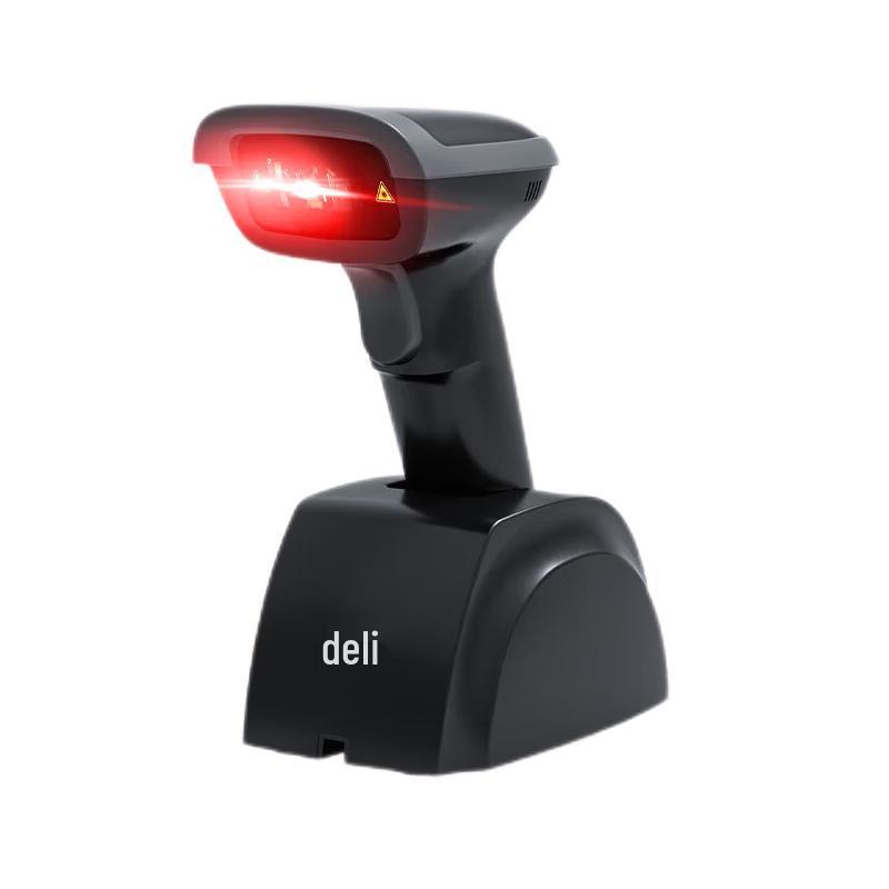 Deli 1D Wireless Laser Barcode Scanner with Charging Cradle
Deli 1D Wireless Laser Barcode Scanner with Charging Cradle