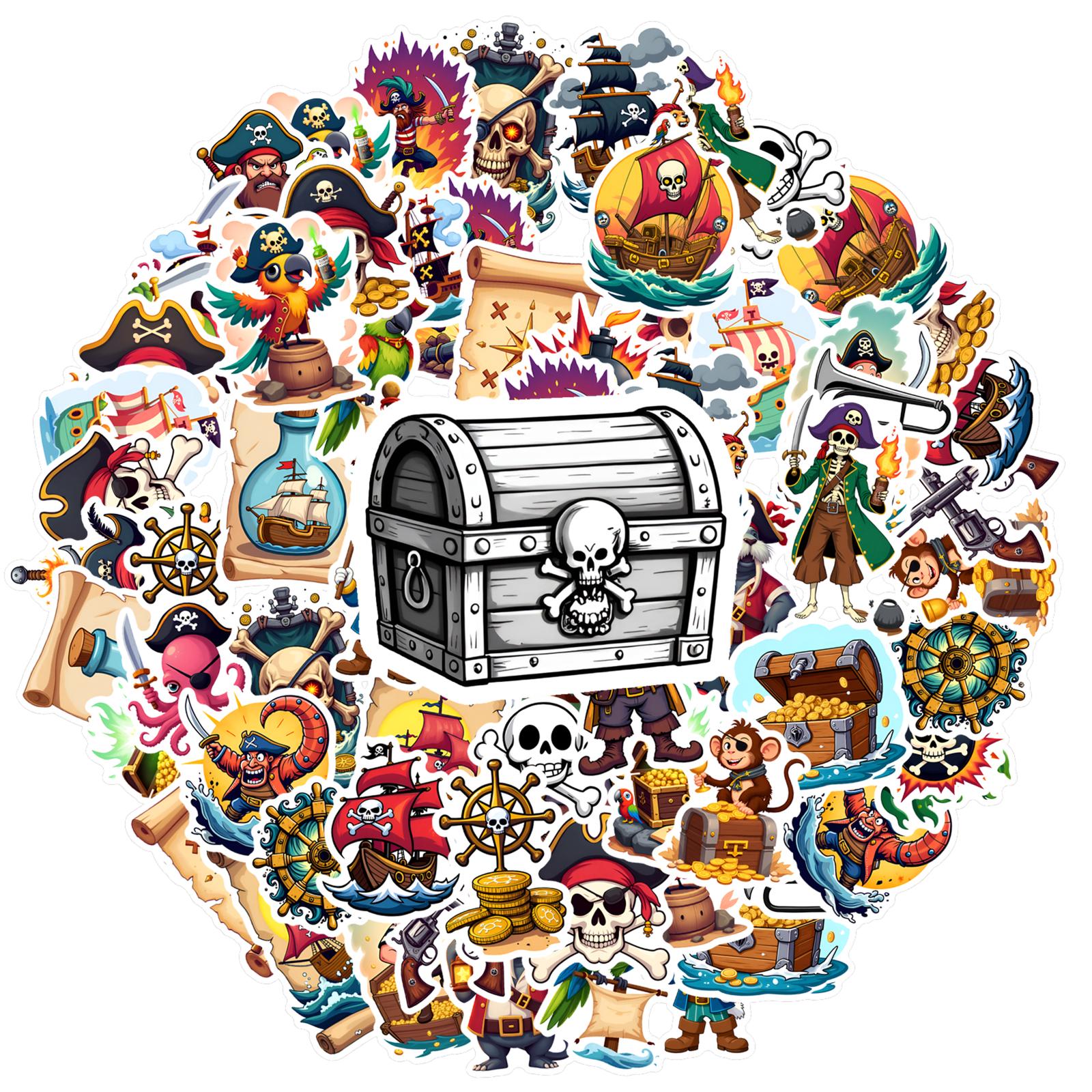 35pcs-50pcs Adventure Treasure Stickers Cartoon Pirate Stickers Treasure Stickers For Guitar Laptop Helmet Skateboard
35pcs-50pcs Adventure Treasure Stickers Cartoon Pirate Stickers Treasure Stickers For Guitar Laptop Helmet Skateboard